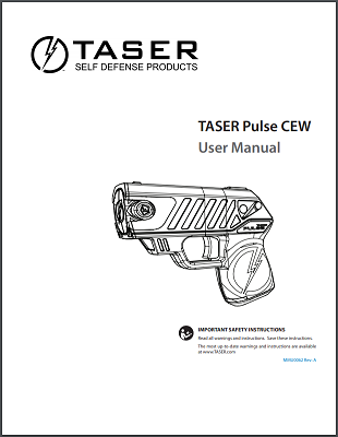 Taser Pulse CEW User Manual